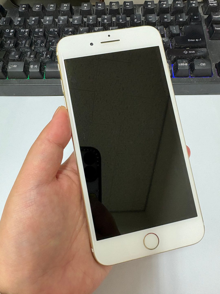 아이폰7플러스 128GB 골드 AA급 중고폰 배터리100% 인스타 사진폰 264537 이미지
