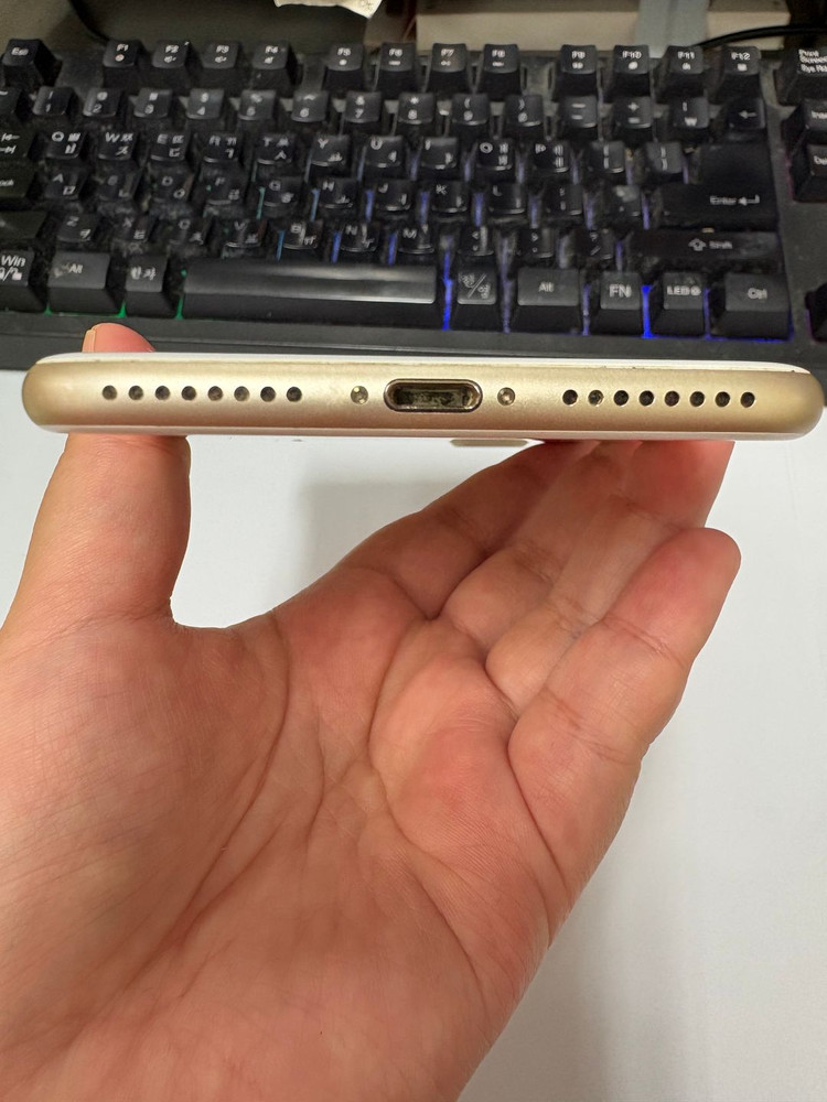 아이폰7플러스 128GB 골드 AA급 중고폰 배터리100% 인스타 사진폰 264537 이미지