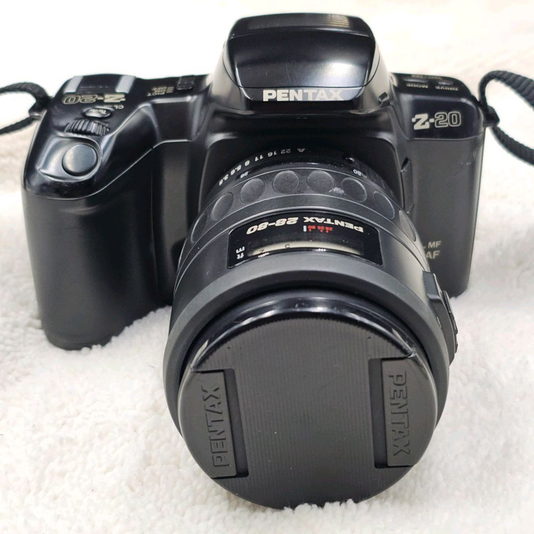 펜탁스 Z-20 28-80mm 렌즈 자동 필름카메라 필카 입문용 slr Pentax 카메라 이미지