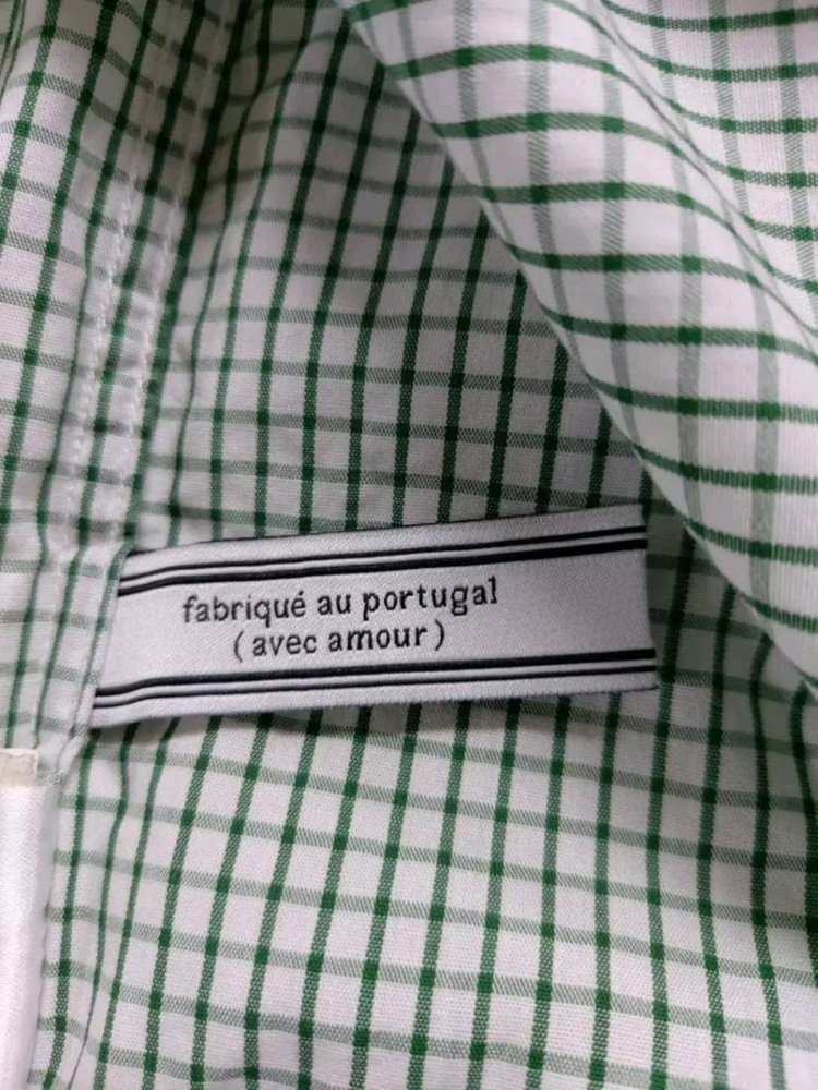 100)아미(ami) 남성 긴팔체크셔츠남방-정품 이미지