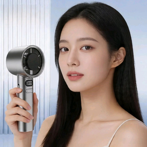 휴대용 급속냉각 선풍기/실버 색상/박스채 새상품 이미지