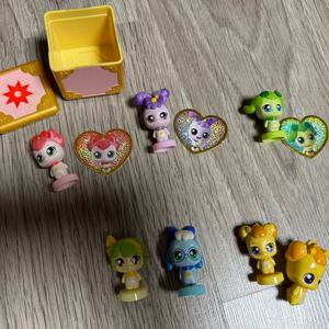 티니핑 1기 피규어 모음 해핑 차차 라라 아자 바로 딱풀핑 이미지