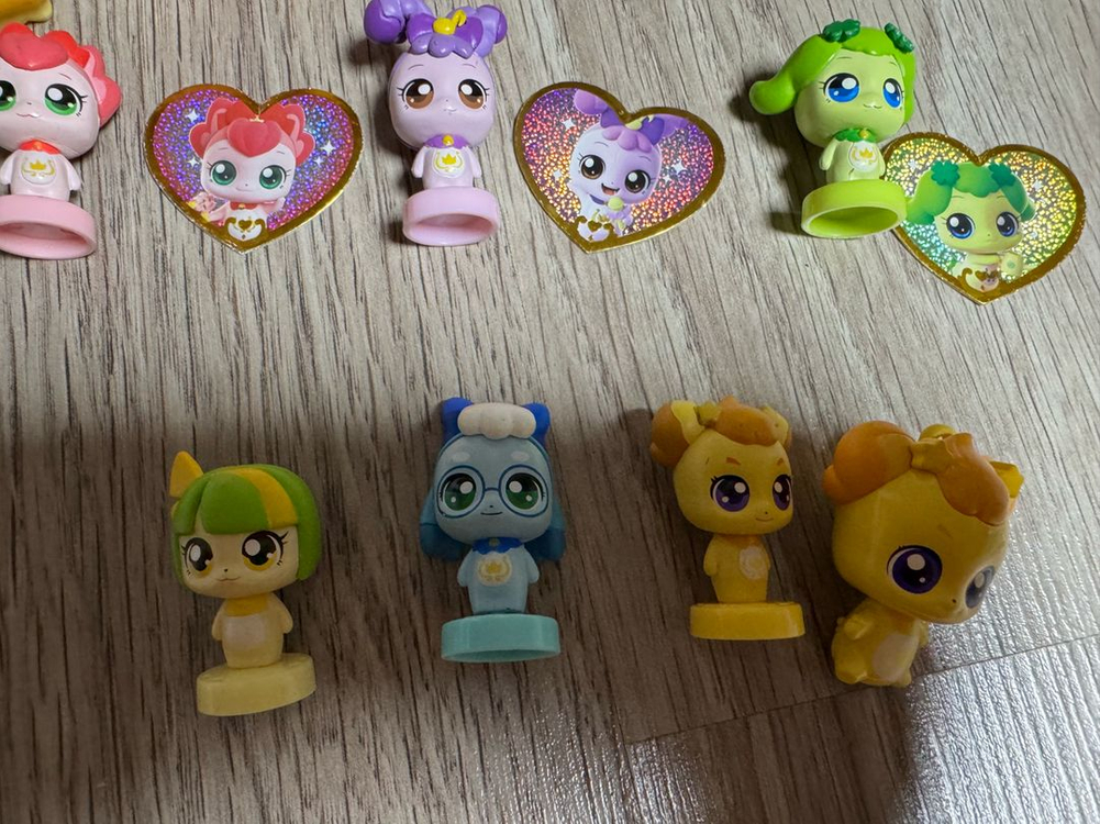 티니핑 1기 피규어 모음 해핑 차차 라라 아자 바로 딱풀핑 이미지