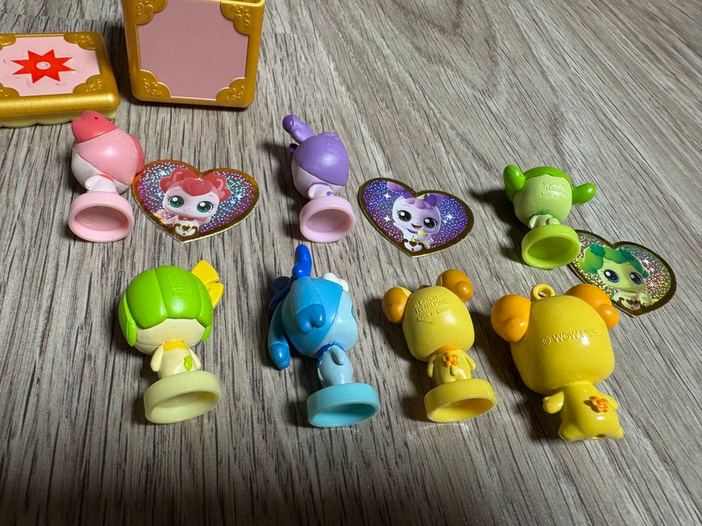 티니핑 1기 피규어 모음 해핑 차차 라라 아자 바로 딱풀핑 이미지