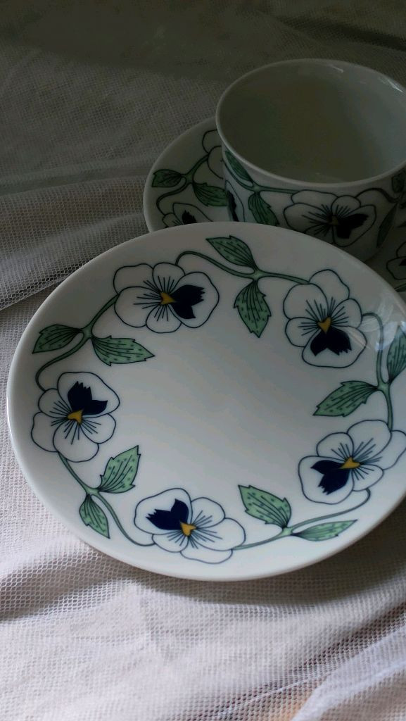 빈티지 로스트란드 실비아 접시 이미지