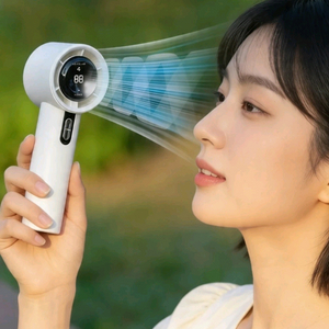 휴대용 급속냉각 선풍기 화이트/새상품 이미지