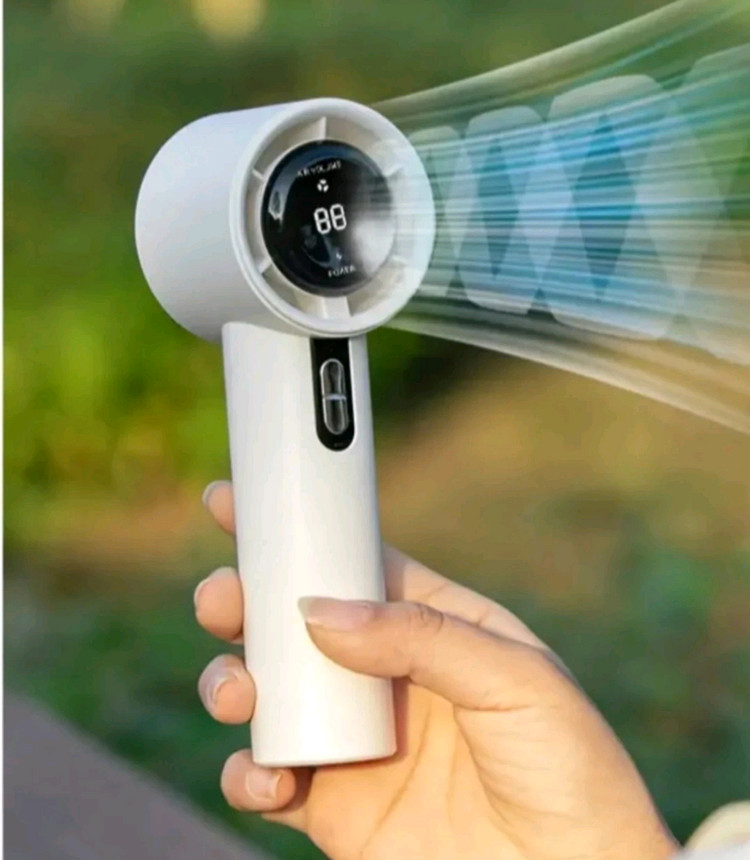 휴대용 급속냉각 선풍기 화이트/새상품 이미지