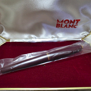 (미사용)몽블랑 피스톤필러형 14K 만년필 F촉 이미지