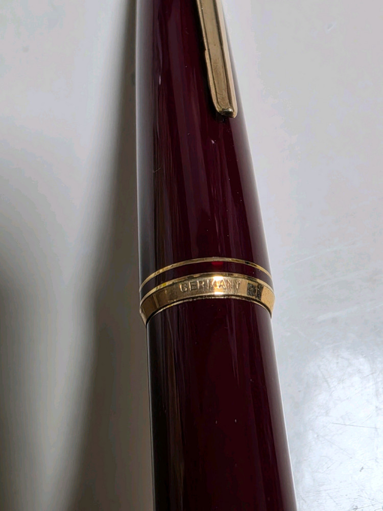 (미사용)몽블랑 피스톤필러형 14K 만년필 F촉 이미지