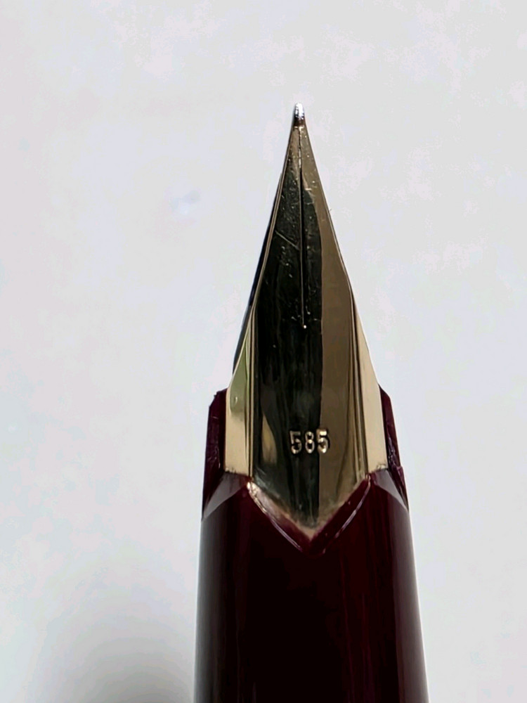 (미사용)몽블랑 피스톤필러형 14K 만년필 F촉 이미지