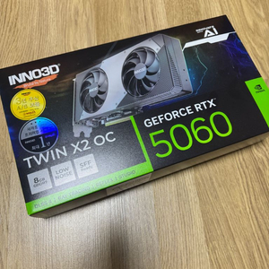 RTX 5060 inno3d 무상as 2028.8까지 풀구성 이미지