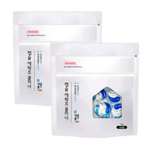 [미개봉 새상품] 캡슐 세탁조 클리너 2봉지(봉지당 12입) 이미지