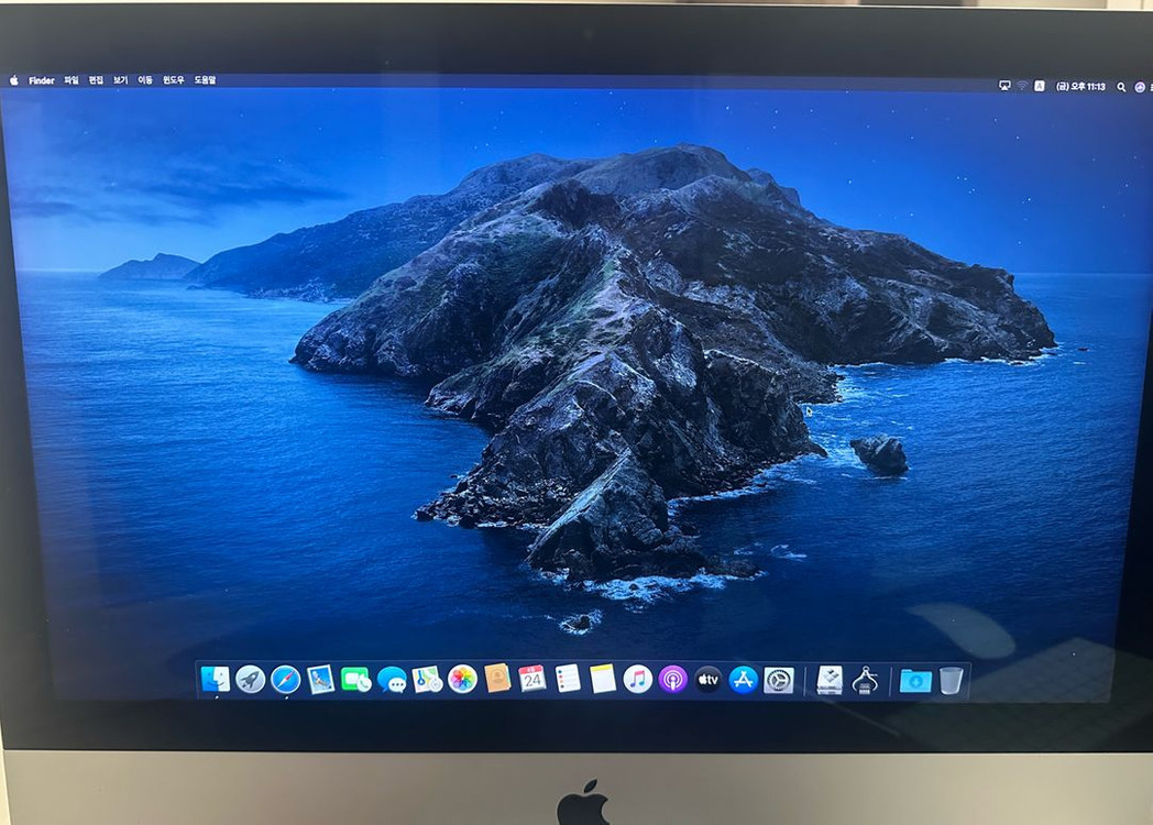 퓨전드라이브 고장난 아이맥 판매 이미지