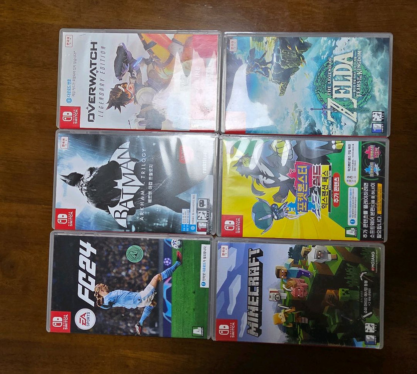 닌텐도스위치와 타이틀 판매합니다 이미지