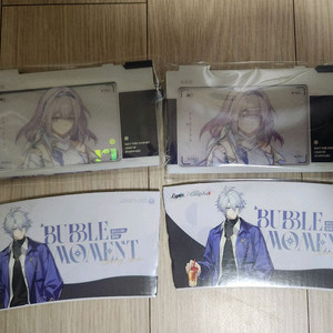 붕괴 스타레일 공차 콜라보 카스토리스 아크릴티켓 파이논 컵홀더 세트 이미지