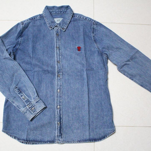 아미 Ami 남성 데님 셔츠 XL사이즈 이미지