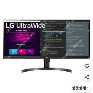 LG WQHD 울트라 와이드 모니터34WN750 이미지