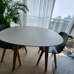 플랫포인트 디어 세라믹 소프트 테이블 의자 세트 판매합니다 이미지