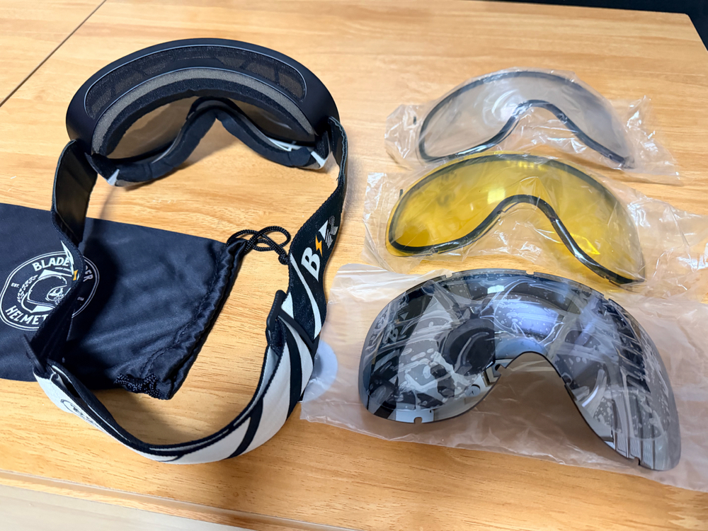 블레이드 라이더 헬멧, 미러고글 이미지