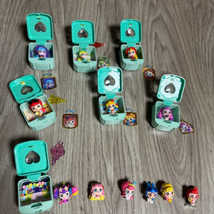 열쇠티니핑 피규어 12개 일괄 이미지