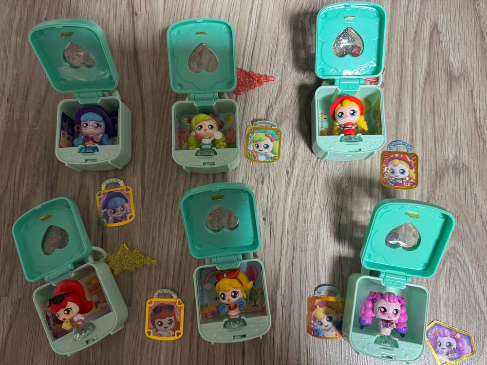 열쇠티니핑 피규어 12개 일괄 이미지