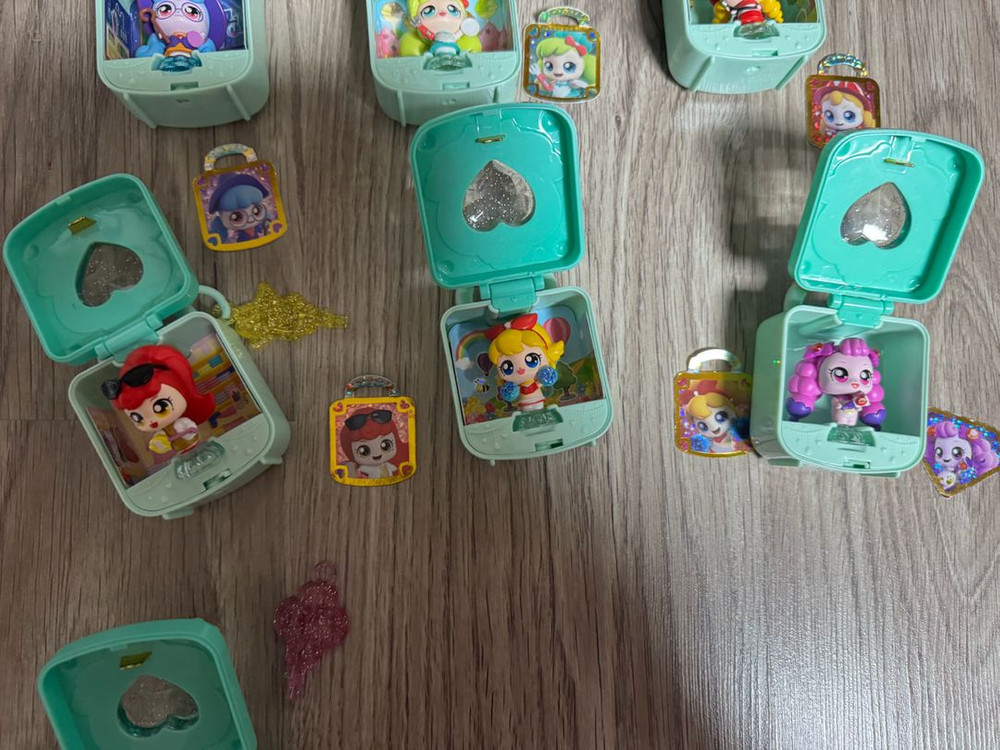 열쇠티니핑 피규어 12개 일괄 이미지