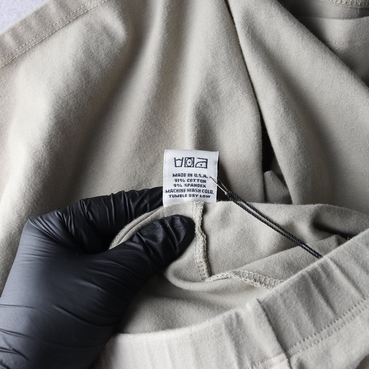 (새상품)스포티앤리치 로고 바이커 쇼츠 밴딩 반바지 베이지 XS 이미지