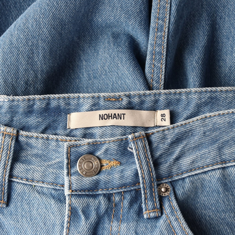 노앙 레직기 데님팬츠 청바지 미디엄블루 W28 이미지