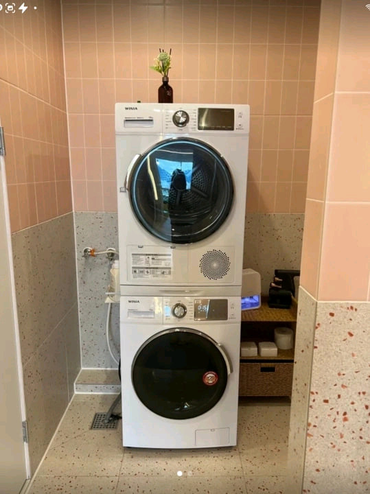 위니아 세탁기 12kg + 건조기 10kg 세트 이미지