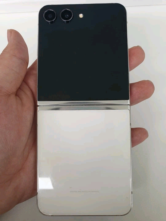 갤럭시 Z 플립5 실버 이미지