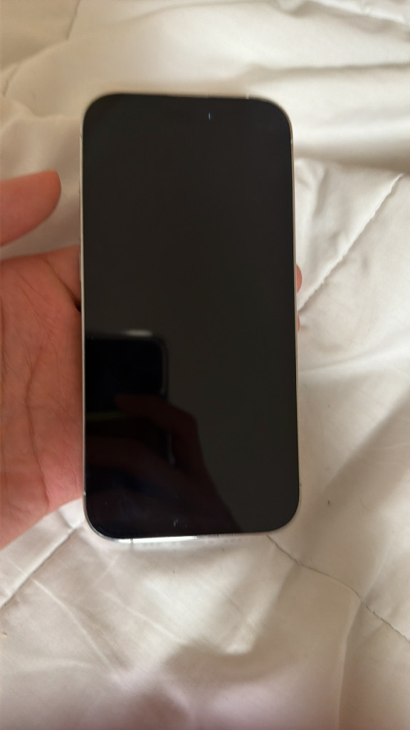 아이폰 14프로 256GB 실버 베터리 100% 이미지