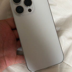 아이폰 14프로 256GB 실버 베터리 100% 이미지