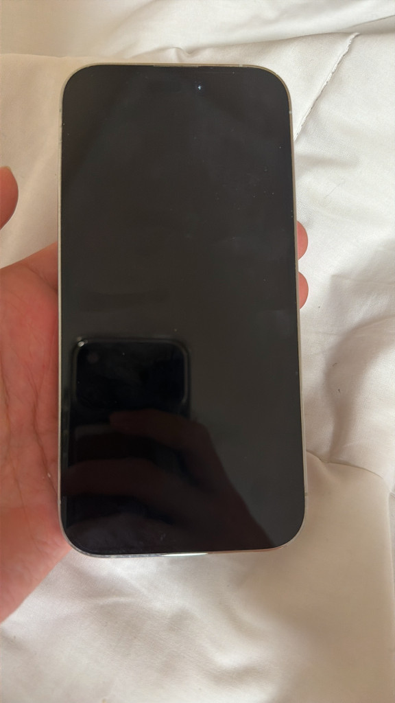 아이폰 14프로 256GB 실버 베터리 100% 이미지