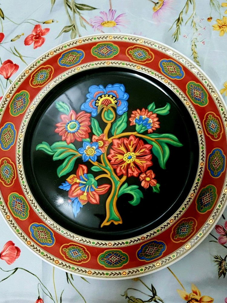 독일접시대형 로젠탈한정판/32cm니나캠벨 이미지