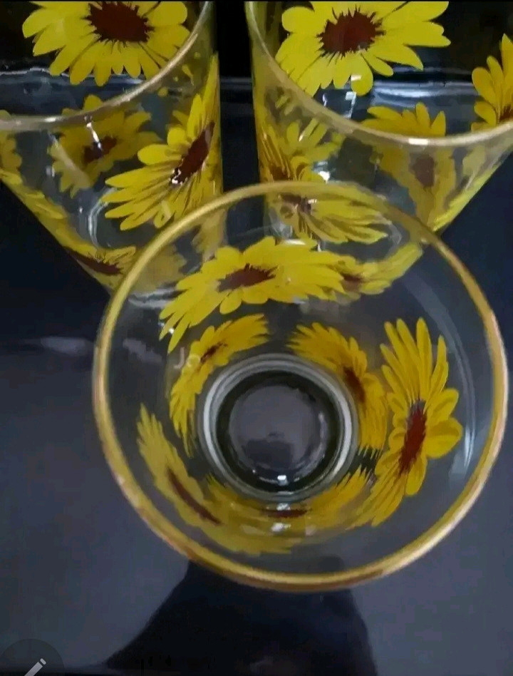 미국산유리컵 리비노란데이지 개당가 이미지