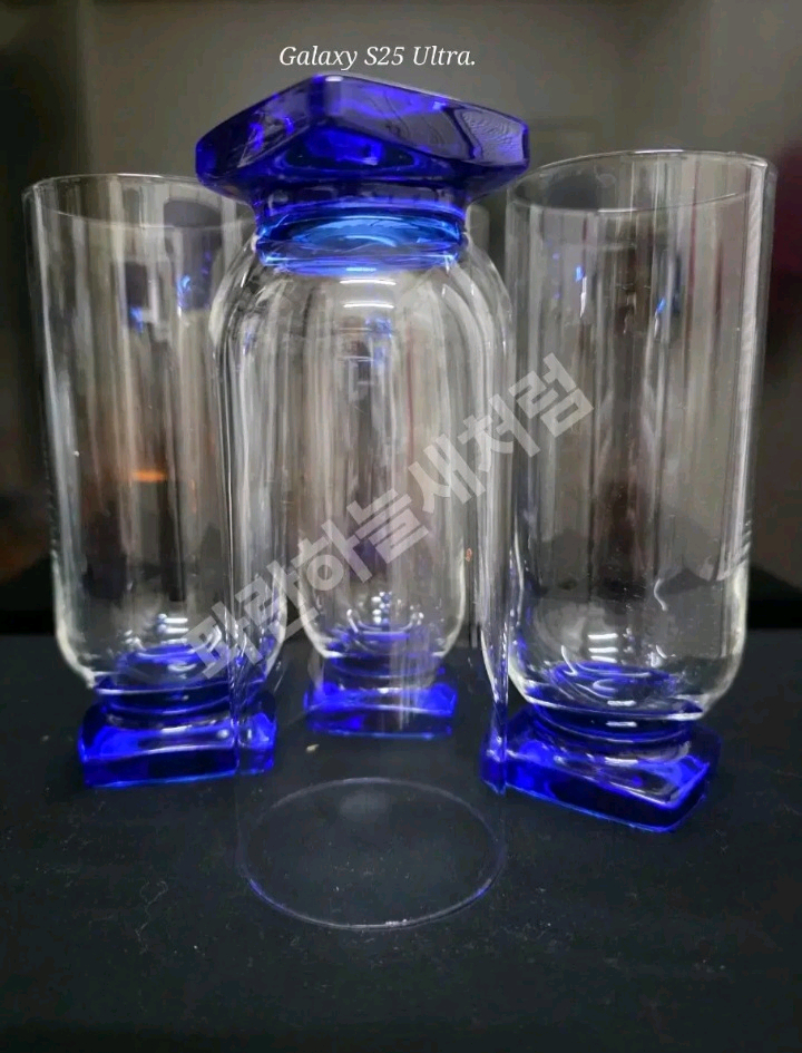 이태리유리컵 70s Ibisco 유리잔 개당가 이미지