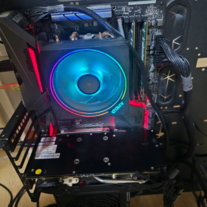 x470 ryzen2600 세트 택착9.5에 날립 이미지