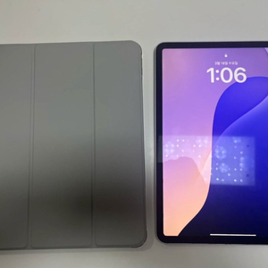 아이패드 프로4세대 11인치 m2칩 256기가 실버 이미지