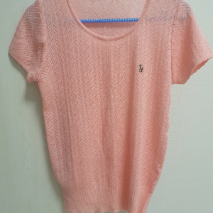 폴로 랄프로렌 핑크 니트 이미지