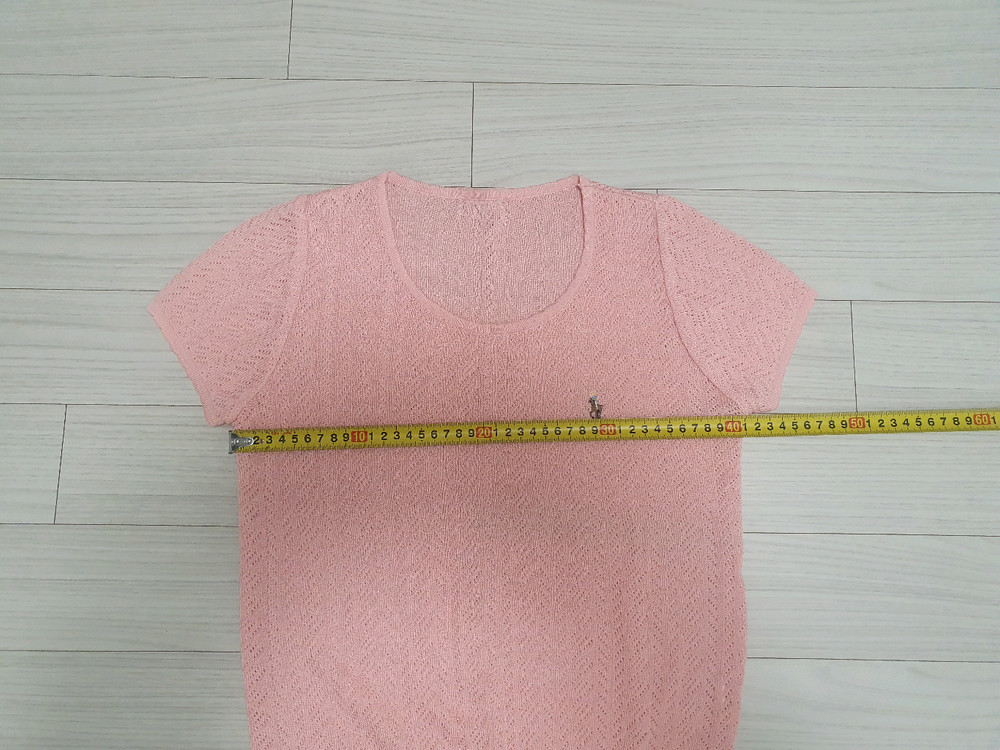 폴로 랄프로렌 핑크 니트 이미지