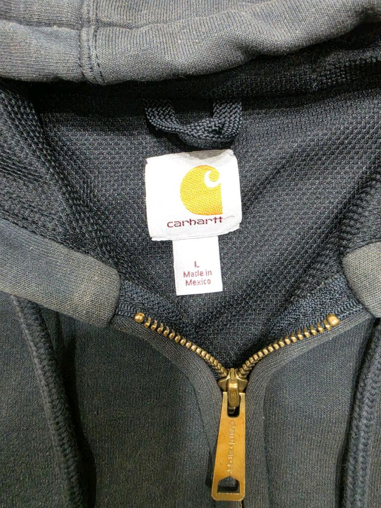 칼하트 써멀 레인디펜더 페이딩 워시드 후드집업 L 이미지
