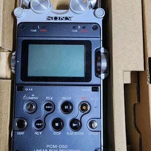 sony pcm-d50 레코더 이미지