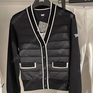 PXG 패디드 여성 니트 가디건 블랙 M사이즈(66) 이미지