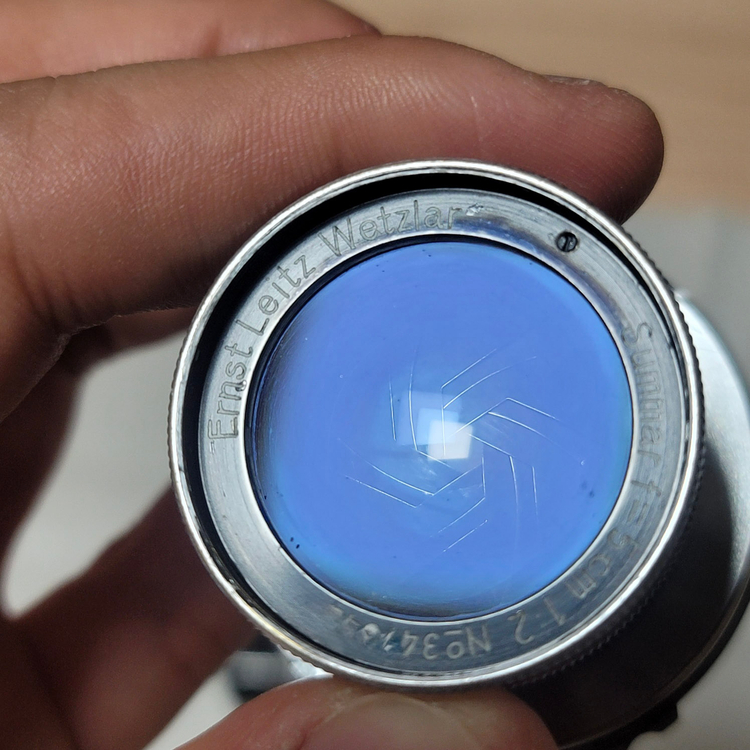 코팅주마 Summar 5cm(50mm) f2 coated 크롬실버 이미지