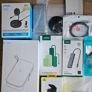 유그린 UGREEN 멀터허브 10in1,6in1 4K60Hz,RJ45 유선랜 각종 USB 멀티포트및 충전 멀티허브, 이미지