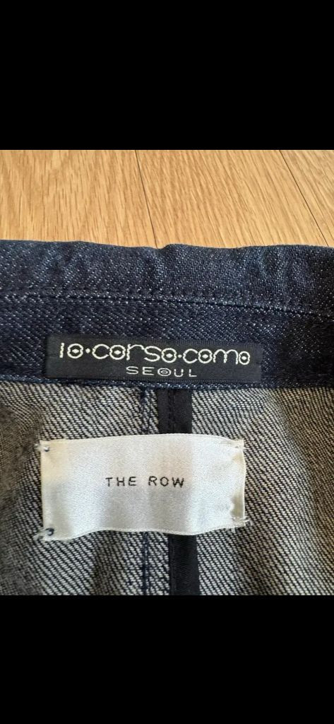 The row 더로우 더블 브레스트 데님 자켓 이미지