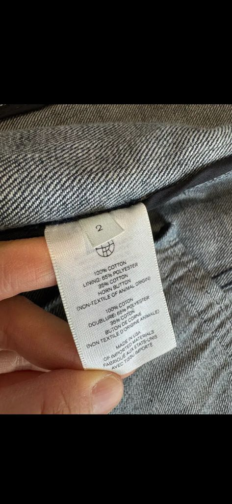 The row 더로우 더블 브레스트 데님 자켓 이미지