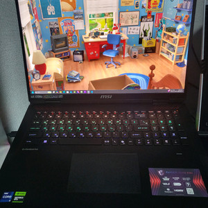 MSI 레이더 18HX 14900HX 32g 4TB 4080 판매 이미지