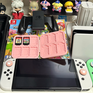 닌텐도 스위치 OLED 화이트 팝니당 이미지