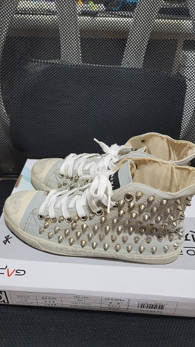 GIENCHI 캔버스 하이탑 스니커즈 이미지